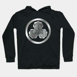 Shima Clan Kamon Silver Chrome Hoodie